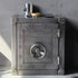 Industrial Iron Bedside Cabinet - Metal Nightstand with Lock or Non-Lock Option - Vintage Loft Storage Side Table