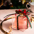 Christmas Apple Candle - Translucent Design - Festive Red Color - Holiday Decor - Gift Idea