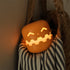 Spooky Pumpkin Night Light - Halloween - ABS Plastic - Press-to-Light - With Timer