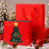 Christmas Gift Box - Flip-Open Design - Christmas Tree Centerpiece - Elegant Holiday Packaging