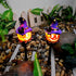 Solar-Powered Witch Hat Pumpkin Stake Light - Halloween Outdoor Decoration