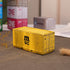 Retro Industrial Container Storage Box - Iron Desk Organizer - Vintage Mini Cargo Design