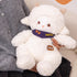 Cute Lamb Plush Toy - Ultra-Soft Faux Rabbit Fur - Stuffed with PP Cotton - 2 Size Options - Cozy & Huggable