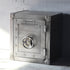 Industrial Iron Bedside Cabinet - Metal Nightstand with Lock or Non-Lock Option - Vintage Loft Storage Side Table