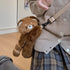 Red Panda Plush Bag - Cute Soft Toy Purse - 3 Sizes Available - Cozy & Adorable - Brown