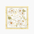 French Garden Silk Scarf - 100% Mulberry Silk - 15 Floral Designs - Elegant Gift for Mom