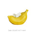 Fun Banana-Shaped Tissue Holder - Bright Yellow Ceramic - Unique and Stylish Design