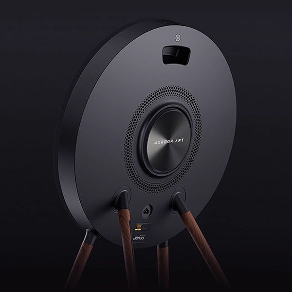 Vinyl Lyric Bluetooth Speaker – Floating Subtitle Display – Floor-Standing Retro Record-Style Audio – Wireless Home Music Speaker