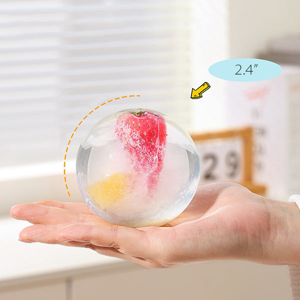 Light Bulb Ice Ball Mold Set - Pink - Blue - Easy Release - PC and ABS Material - Summer Party Essential