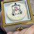 Surprise Ring Box Candle - Rotating Reveal - Birthday Bear Design - Proposal Gift - White - Pink - Red