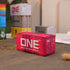 Retro Industrial Container Storage Box - Iron Desk Organizer - Vintage Mini Cargo Design