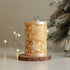Christmas Scented Candle - Sparkling Bling - Glimmering Pearlescent Design