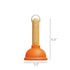 Plunger Night Lamp - Suction Cup Attachment - Warm and Soft Lighting - Silicone