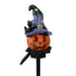 Solar-Powered Witch Hat Pumpkin Stake Light - Halloween Outdoor Decoration