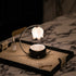 Lily of the Valley Aromatherapy Lamp - Crystal Stone - 800mAh Rechargeable Battery - Essential Oil Diffuser Light