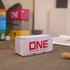 Retro Industrial Container Storage Box - Iron Desk Organizer - Vintage Mini Cargo Design