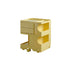 Rolling Storage Cart - Multi-Layer Design - Orange - Pink - Space-Saving Side Cabinet - Mobile Organizer