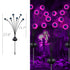 Halloween Solar Stake Lights - Creepy Eyeball Design - Outdoor Decoration - Solar-Powered