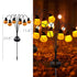 Halloween Solar Stake Lights - Creepy Eyeball Design - Outdoor Decoration - Solar-Powered