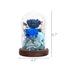 Moss Bear Preserved Flower Glass Dome - Everlasting Roses - Red - Pink - Purple - Blue - Valentine’s Gift