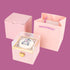 Surprise Ring Box Candle - Rotating Reveal - Birthday Bear Design - Proposal Gift - White - Pink - Red