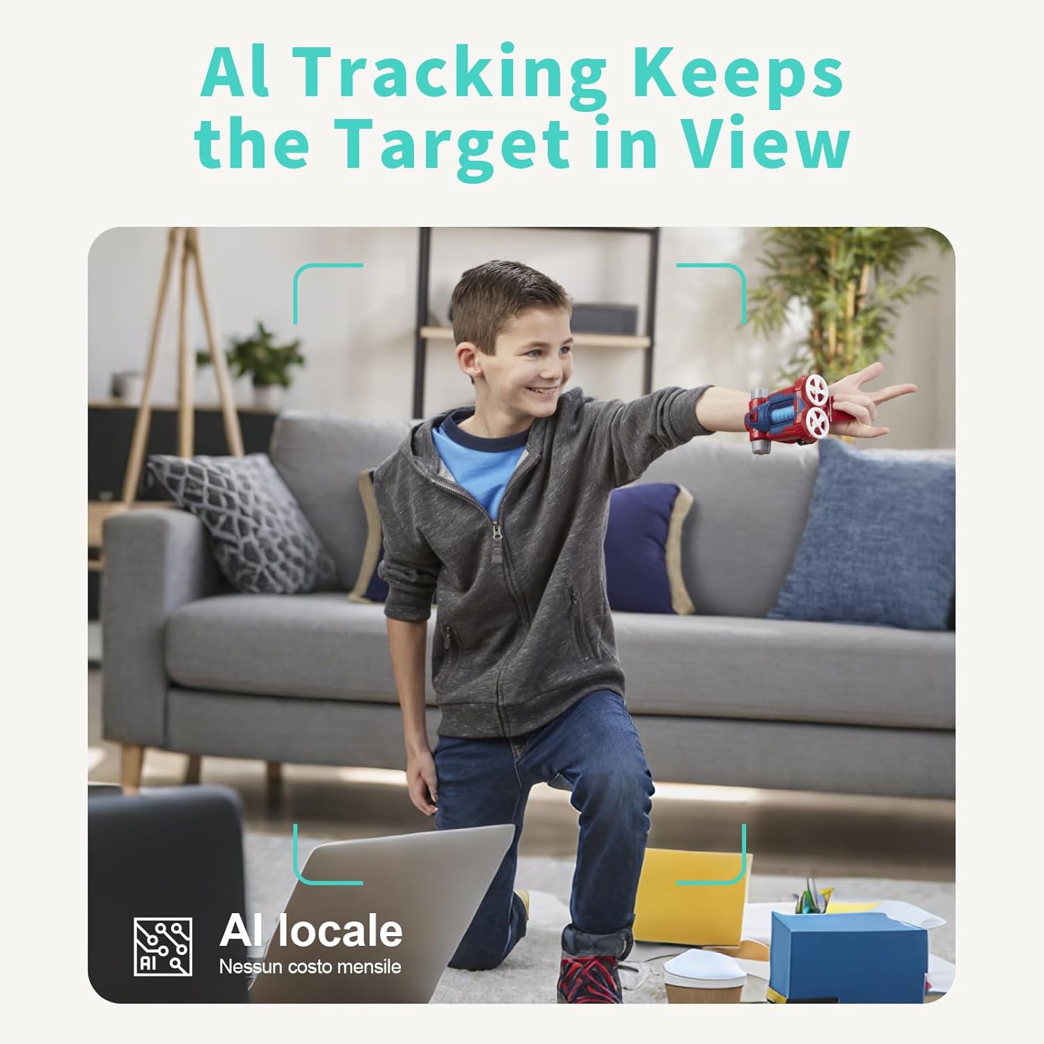 Alaga P50S 3K Indoor Camera – AI Smart Security & 360° View