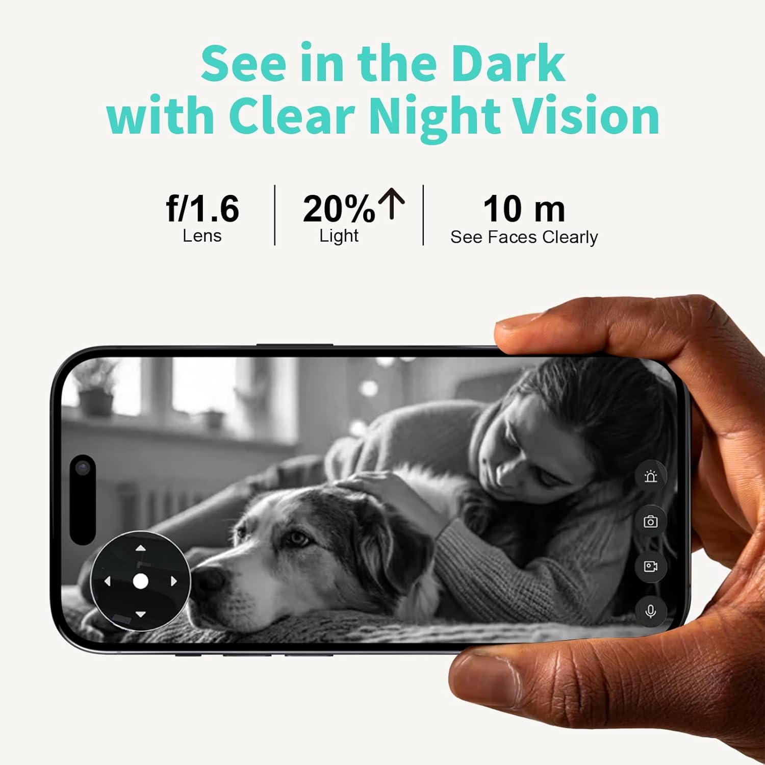 Alaga P50S 3K Indoor Camera – AI Smart Security & 360° View