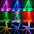 🔥Christmas Promotion $119.99🔥-150W Party Light: RGBW Moving Head with Voice Control & 6 LED Arms