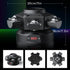 🔥Christmas Promotion $119.99🔥-150W Party Light: RGBW Moving Head with Voice Control & 6 LED Arms