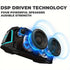 Portable Bluetooth Speaker - 100W Deep Bass - 6-Driver Surround Sound - KTV & Hi-Fi Modes - Wireless Outdoor Speaker - Built-in Handle Design