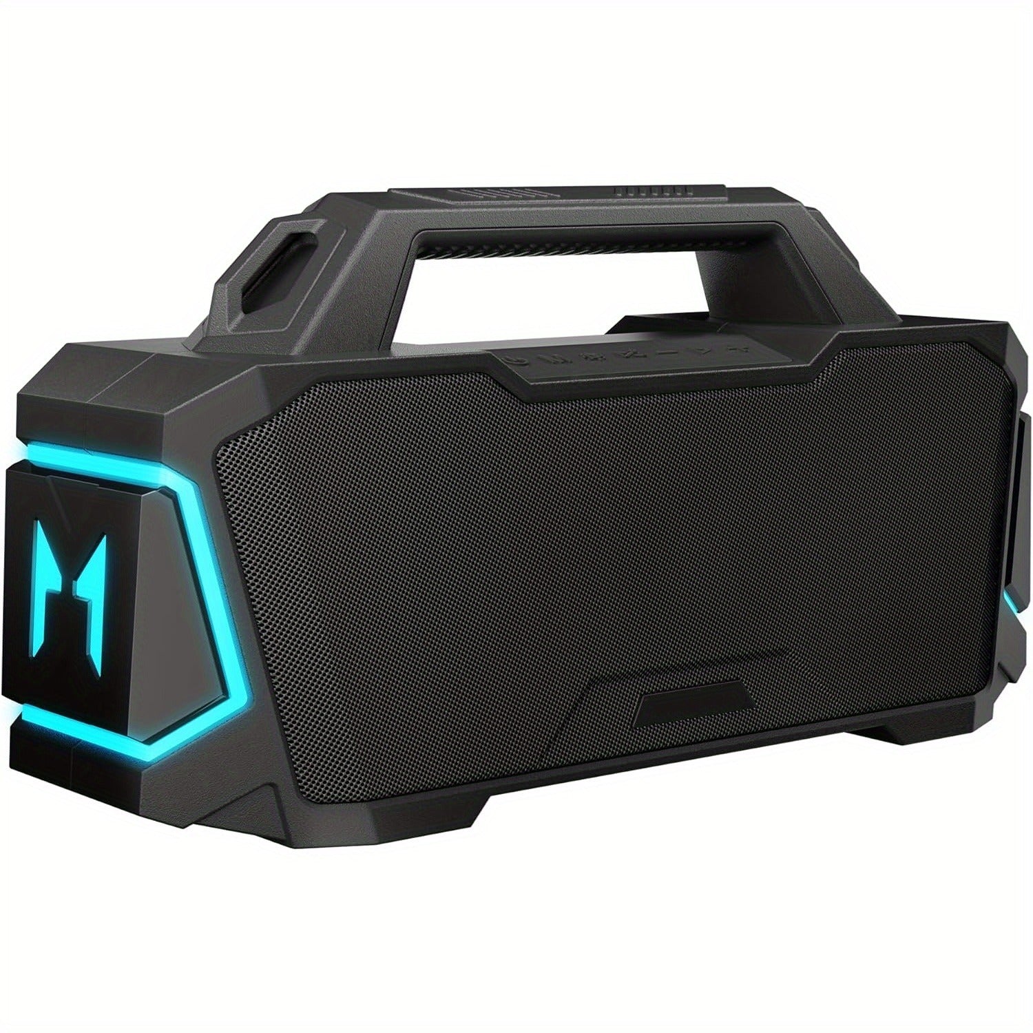 Portable Bluetooth Speaker - 100W Deep Bass - 6-Driver Surround Sound - KTV & Hi-Fi Modes - Wireless Outdoor Speaker - Built-in Handle Design