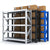 Storage Shelves - Heavy Duty Adjustable Metal Shelving - Industrial Steel Racks for Pantry Kitchen Basement Garage - 4 and 5 Tier Options - 200kg Per Layer