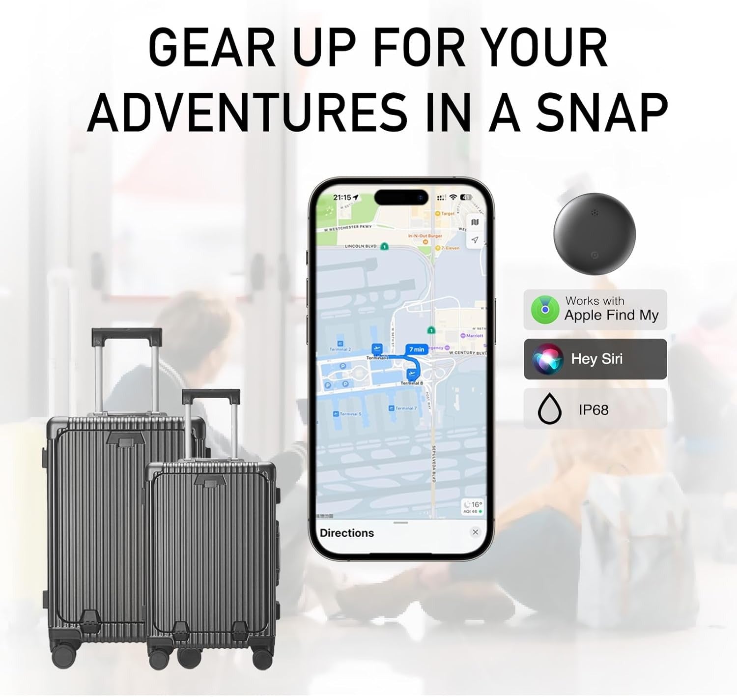 Anti-Loss Smart Tracker for Keys & Bags