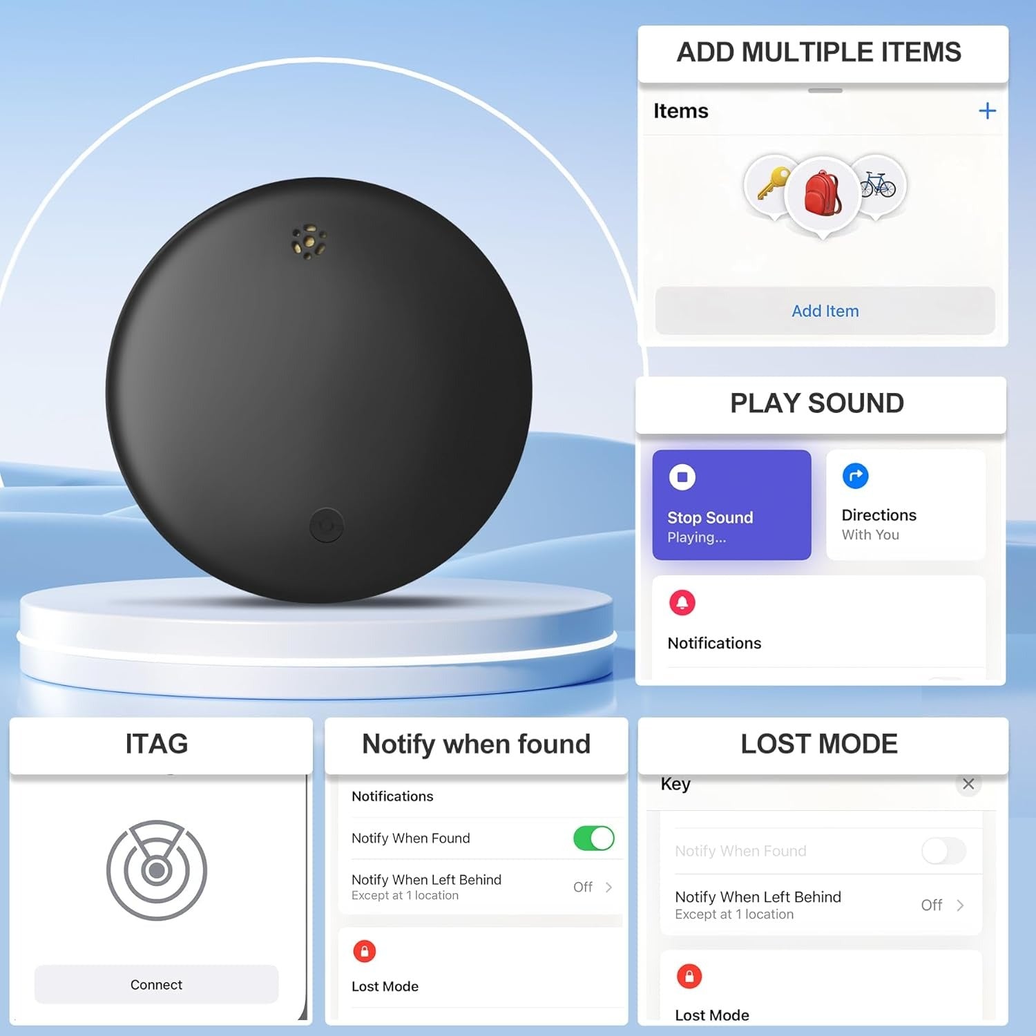 Anti-Loss Smart Tracker for Keys & Bags