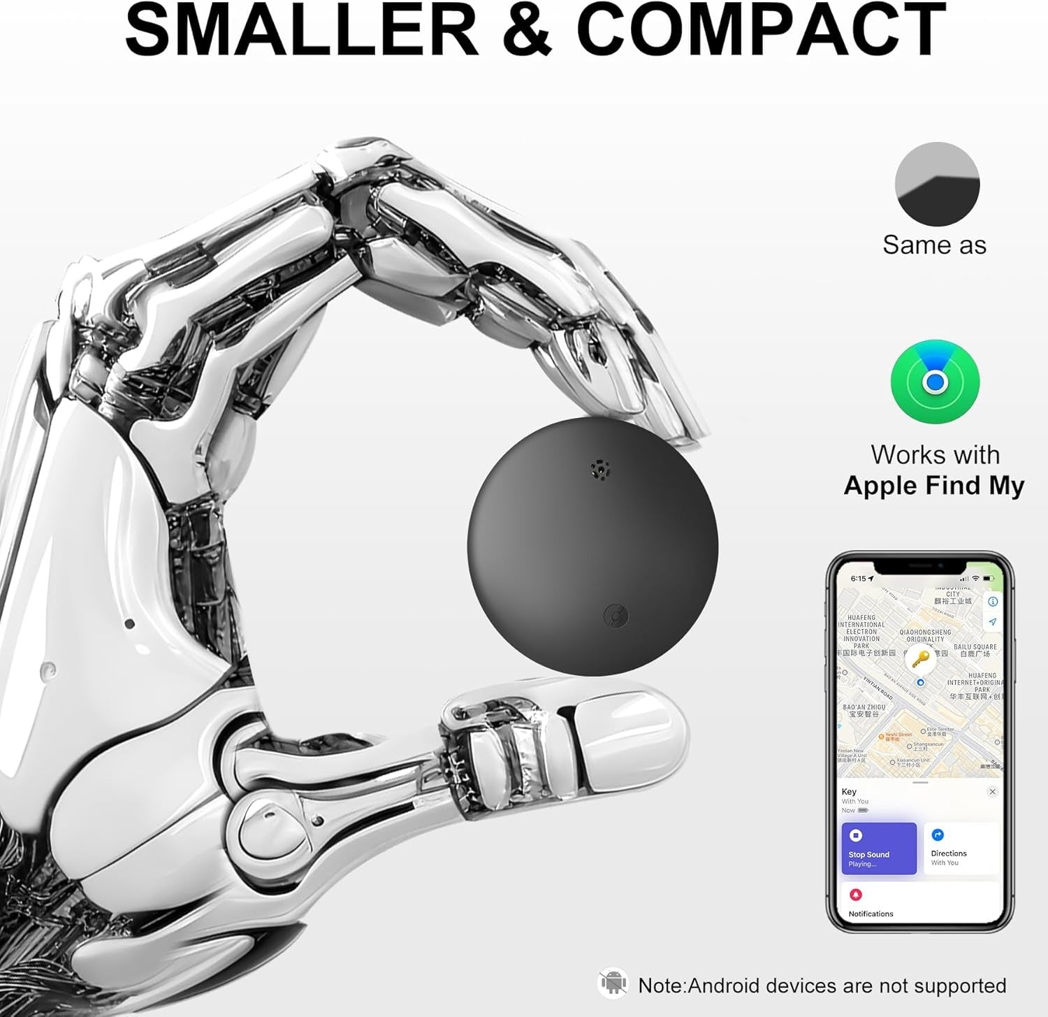 Anti-Loss Smart Tracker for Keys & Bags