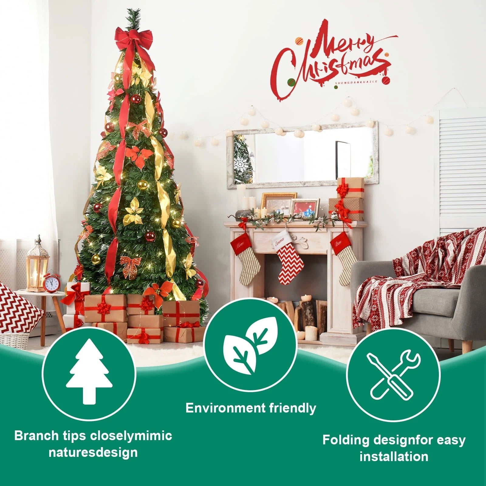 SnapTree™ – Instantly Ready Christmas Tree